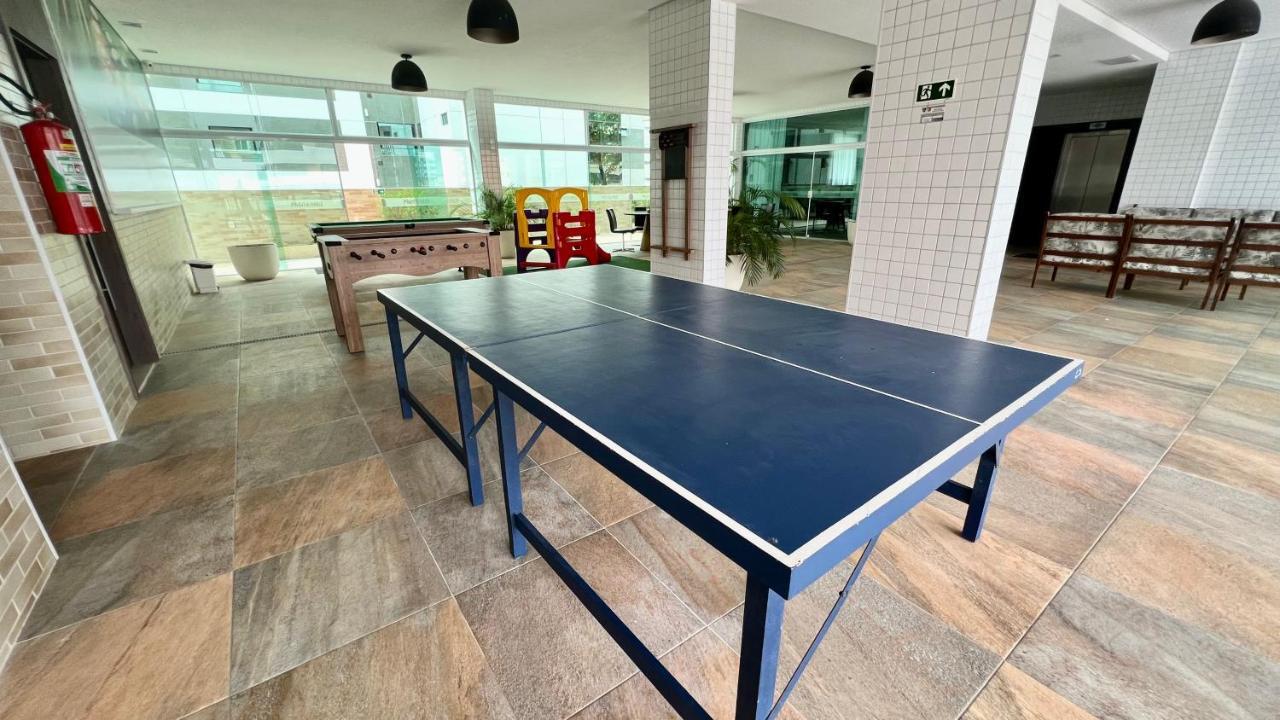 Edf Promenade - Apartamento Com 2 Quartos Climatizados A 150M Da Beira-Mar De Ponta Verde - Piscina, Academia, Sauna, Lavanderia, Home Cine, Churrasqueira, Salao De Jogos, Area Kids Maceió المظهر الخارجي الصورة