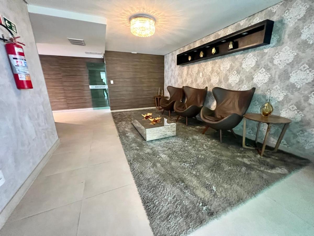 Edf Promenade - Apartamento Com 2 Quartos Climatizados A 150M Da Beira-Mar De Ponta Verde - Piscina, Academia, Sauna, Lavanderia, Home Cine, Churrasqueira, Salao De Jogos, Area Kids Maceió المظهر الخارجي الصورة